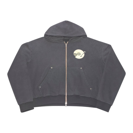 Western Zip Up Hoodie