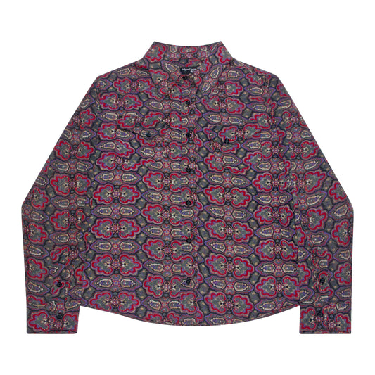 Paisley Western Button Up